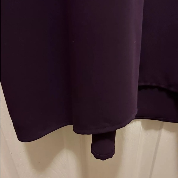 Calvin Klein Purple Button-Up Shirt Dress Sz 6 EUC!! - Picture 8 of 12